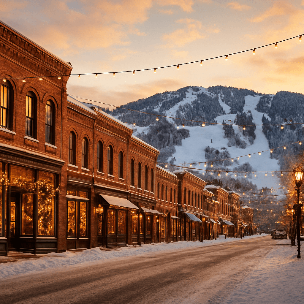 Aspen in winter