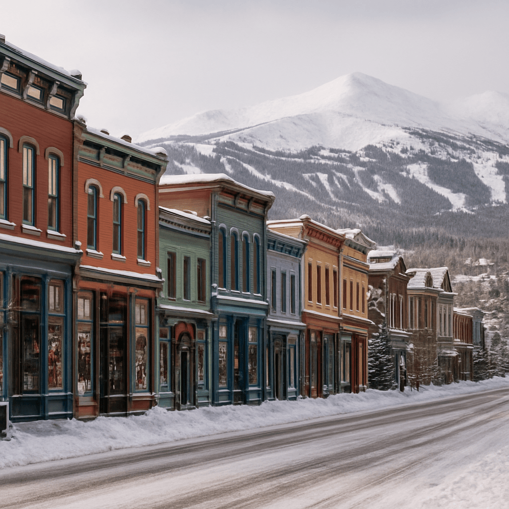 Breckenridge in winter