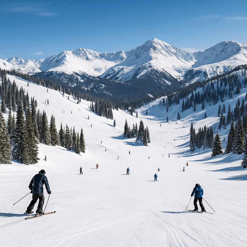 Copper Mountain in winter