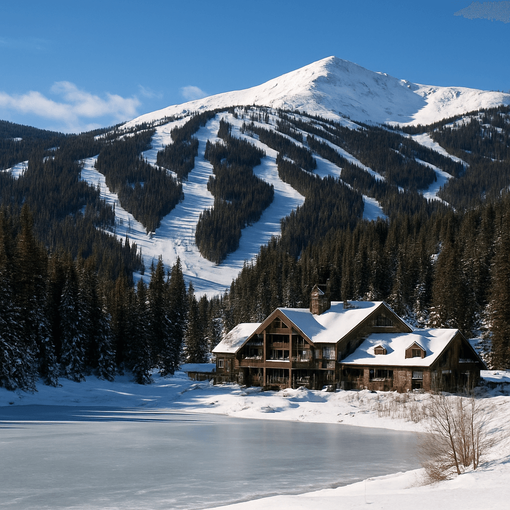 Keystone in winter