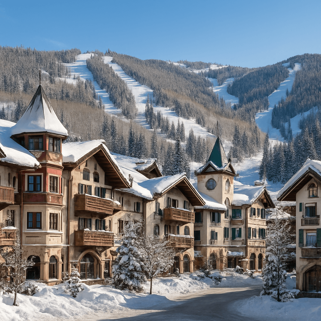 Vail in winter